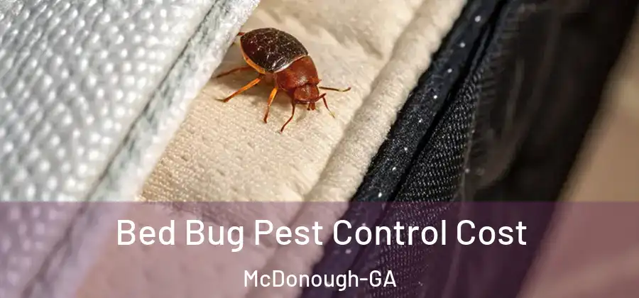 Bed Bug Pest Control Cost McDonough-GA