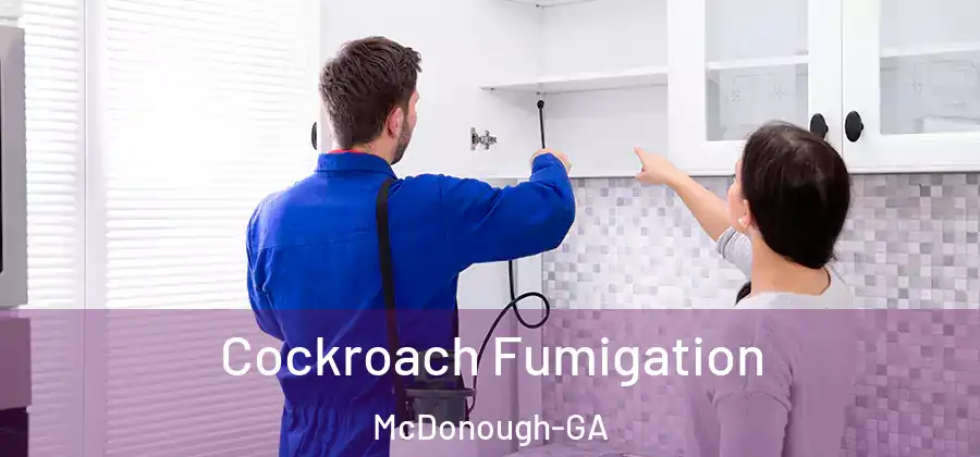  Cockroach Fumigation McDonough-GA