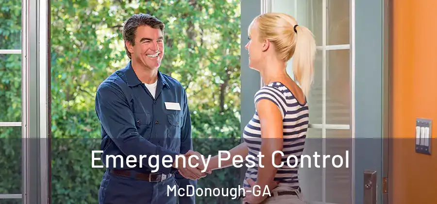 Emergency Pest Control McDonough-GA
