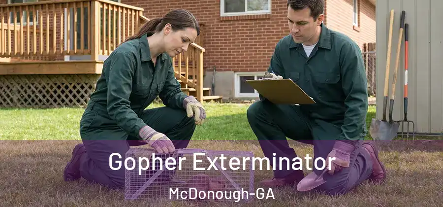 Gopher Exterminator McDonough-GA