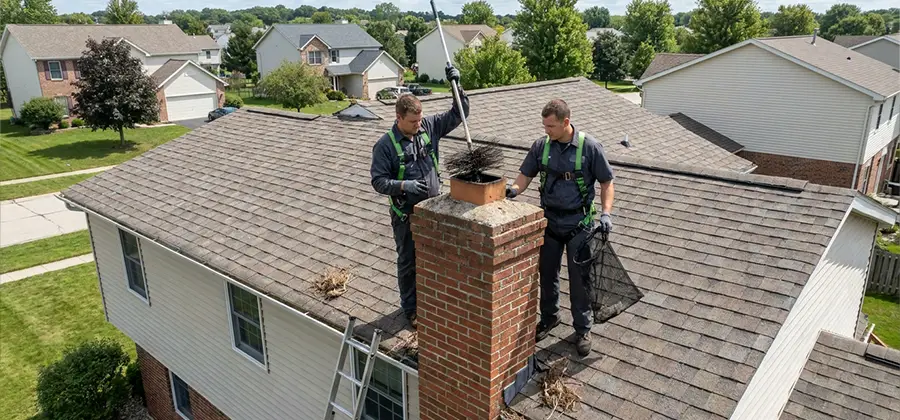Bird Removal From Chimney in McDonough