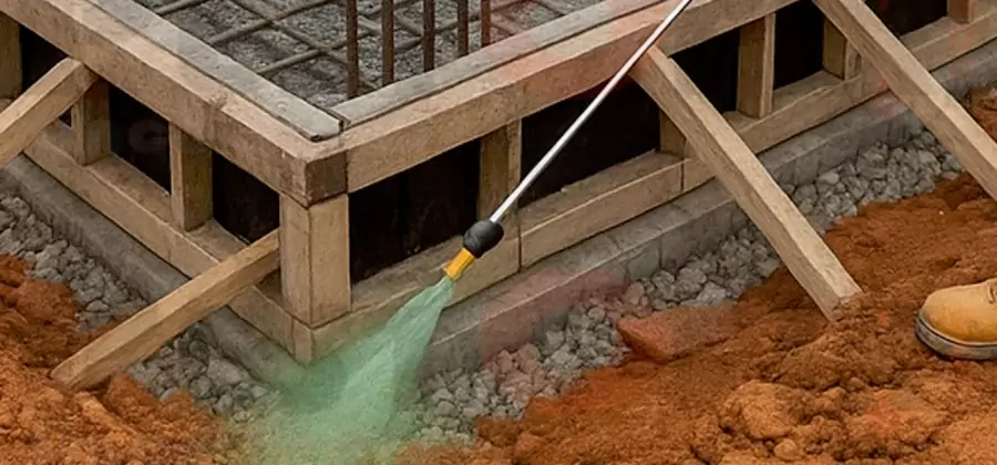 Foundation Slab Termite Treatment in McDonough
