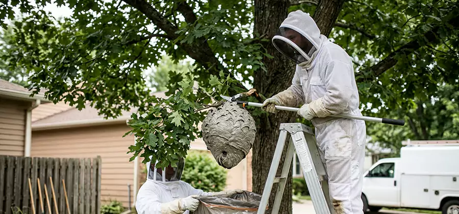 Wasp Nest in Tree Removal McDonough