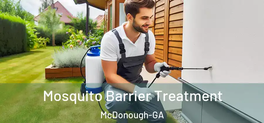 Mosquito Barrier Treatment McDonough-GA