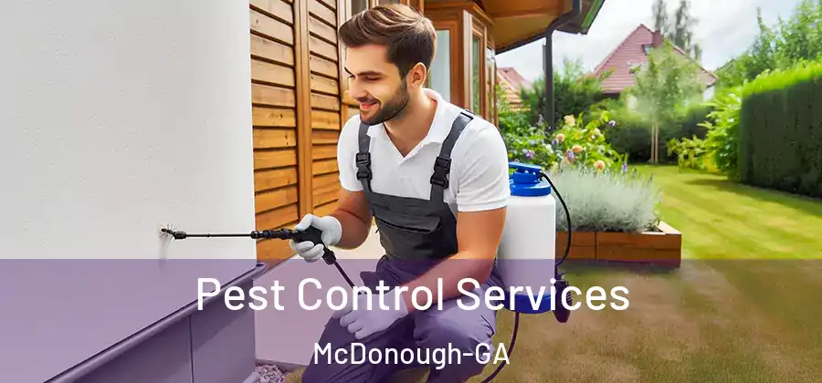Pest Control Services McDonough-GA