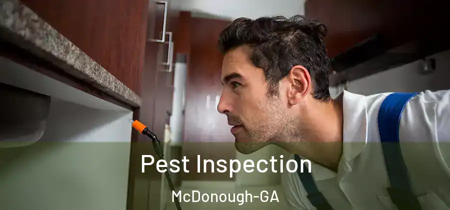 Pest Inspection McDonough-GA