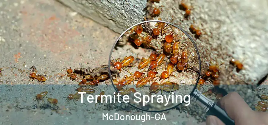 Termite Spraying McDonough-GA