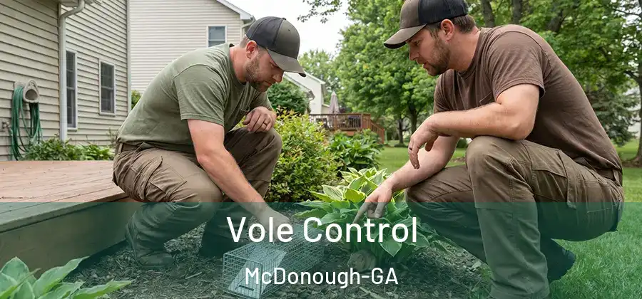  Vole Control McDonough-GA